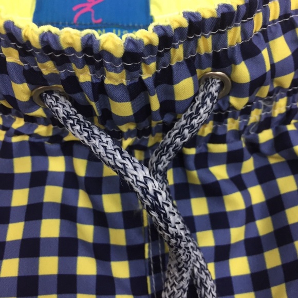 MICHAEL'S Swimming Shorts Blue Gingham XL - Picture 5 of 7